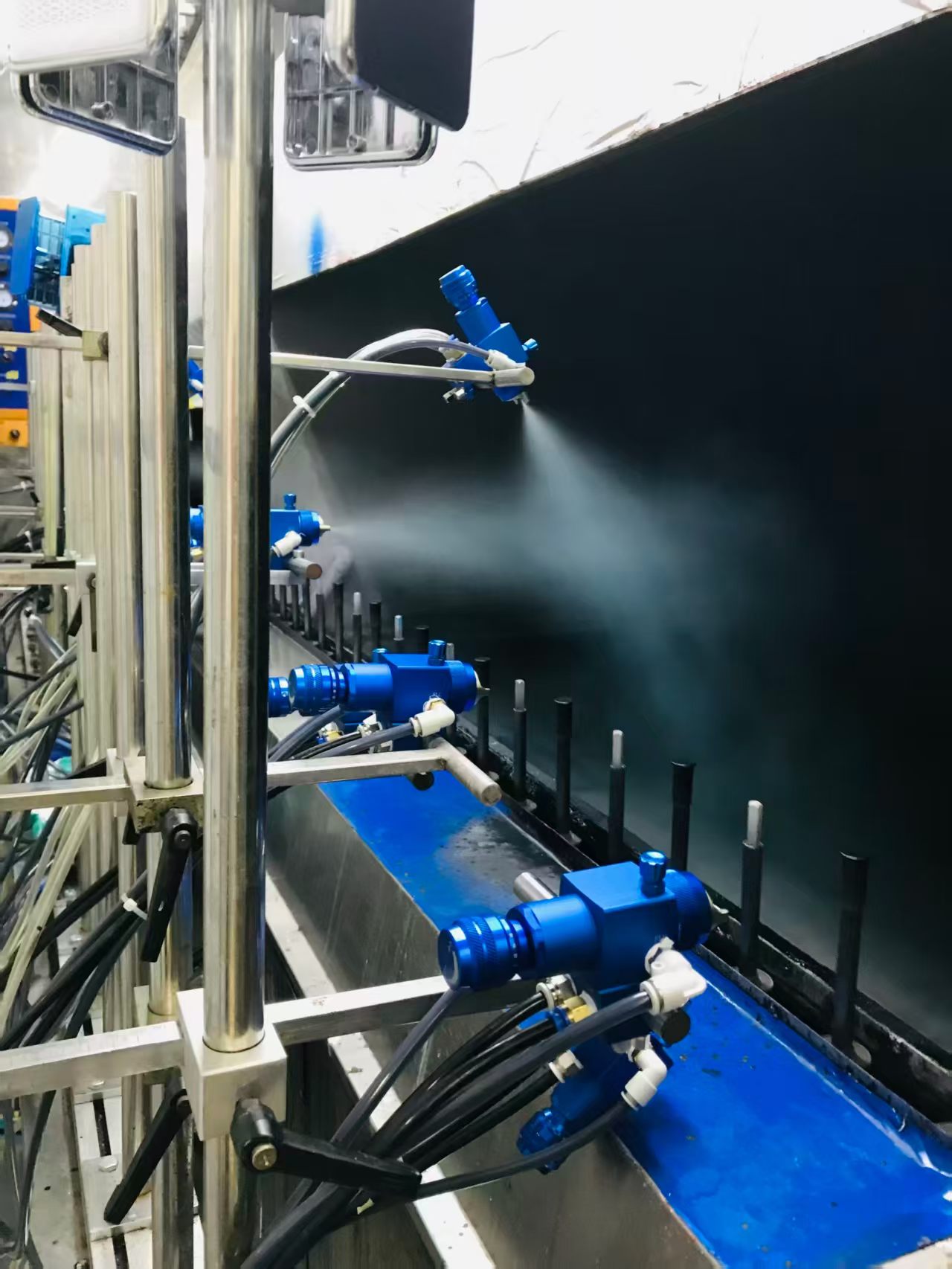 paint spraying production line